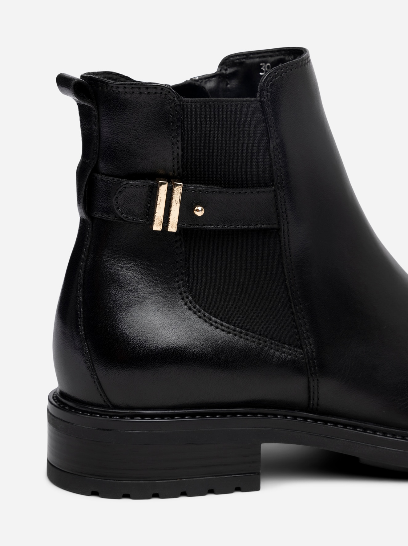 PACE, Boots med spenne Sort