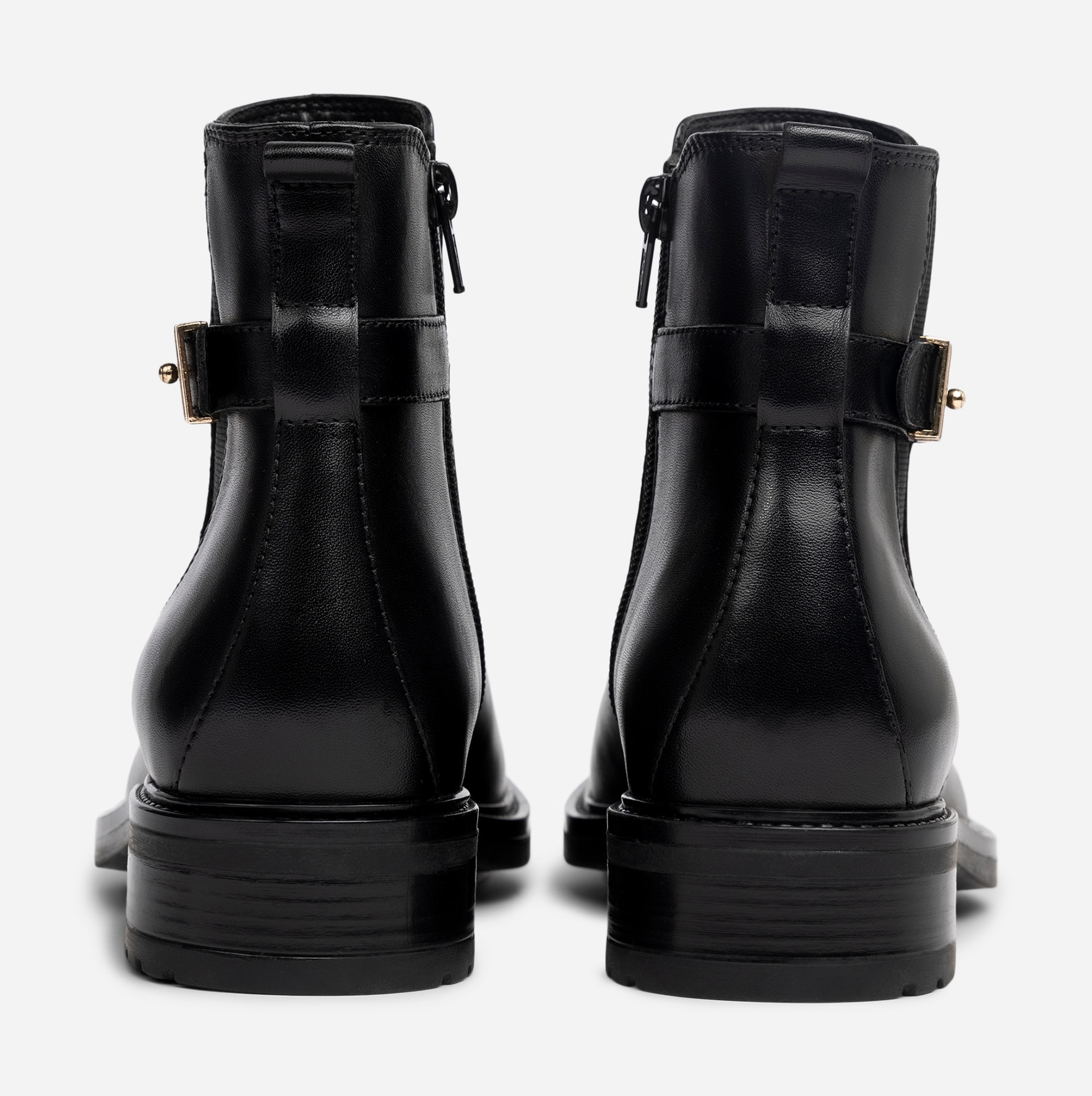 PACE, Boots med spenne Sort