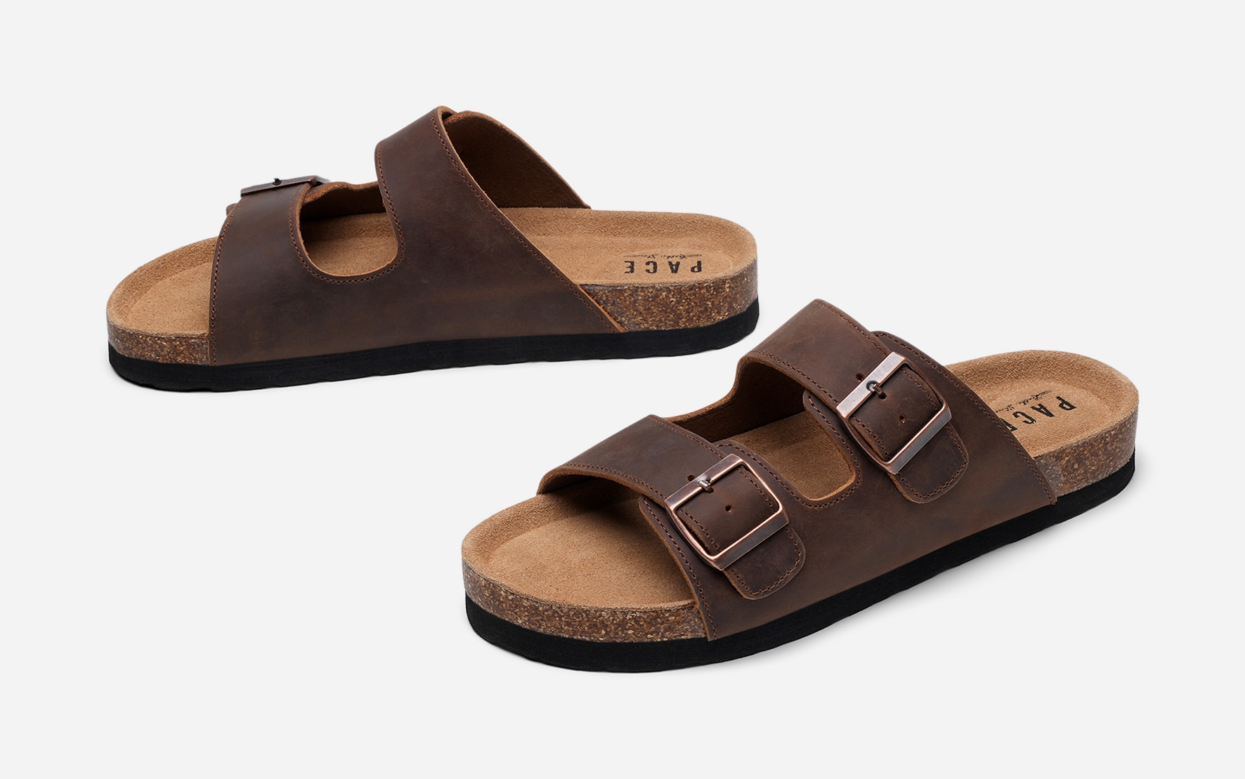 PACE, Sandal Brun