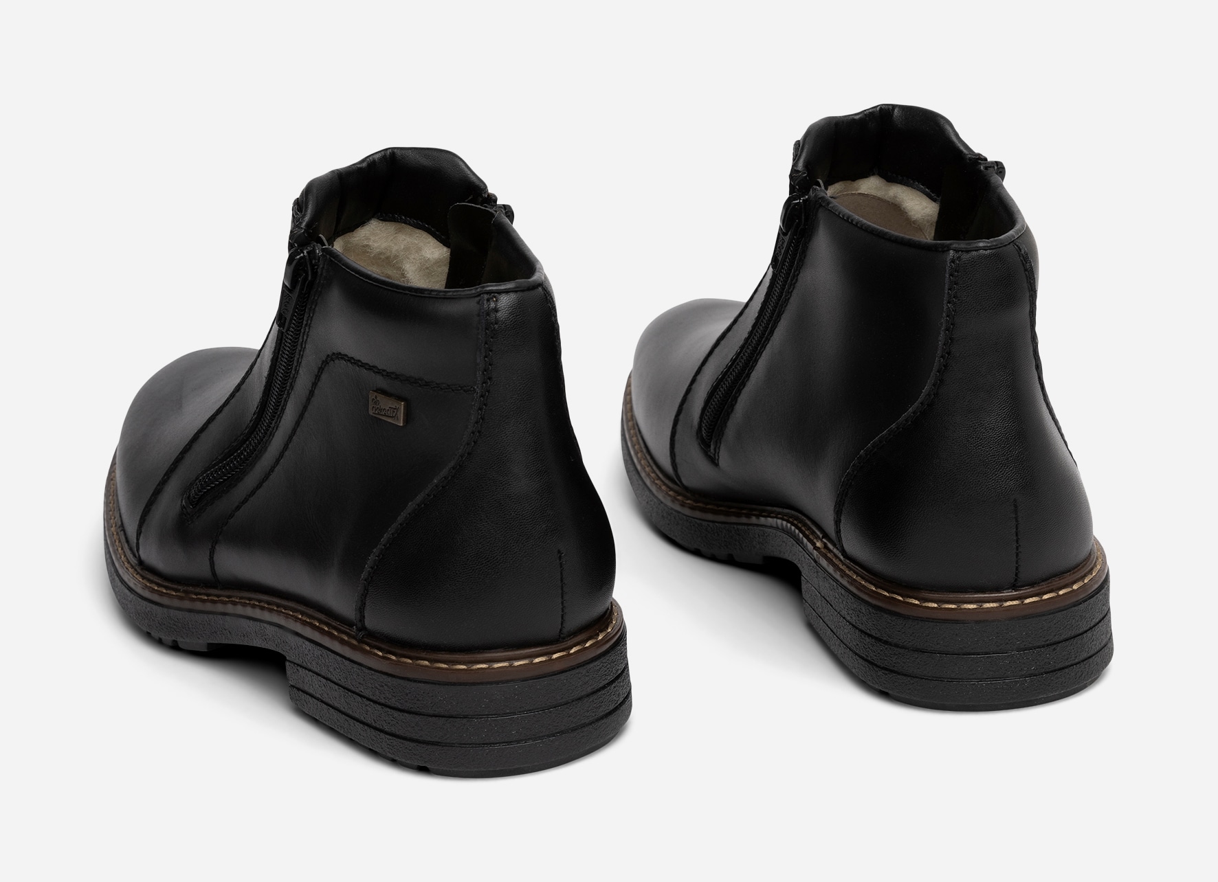 RIEKER, Boots Sort