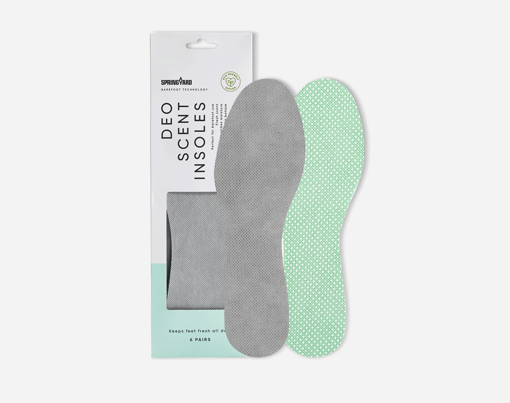 SPRINGYARD, Deosåler 41/42, 6-par Beige