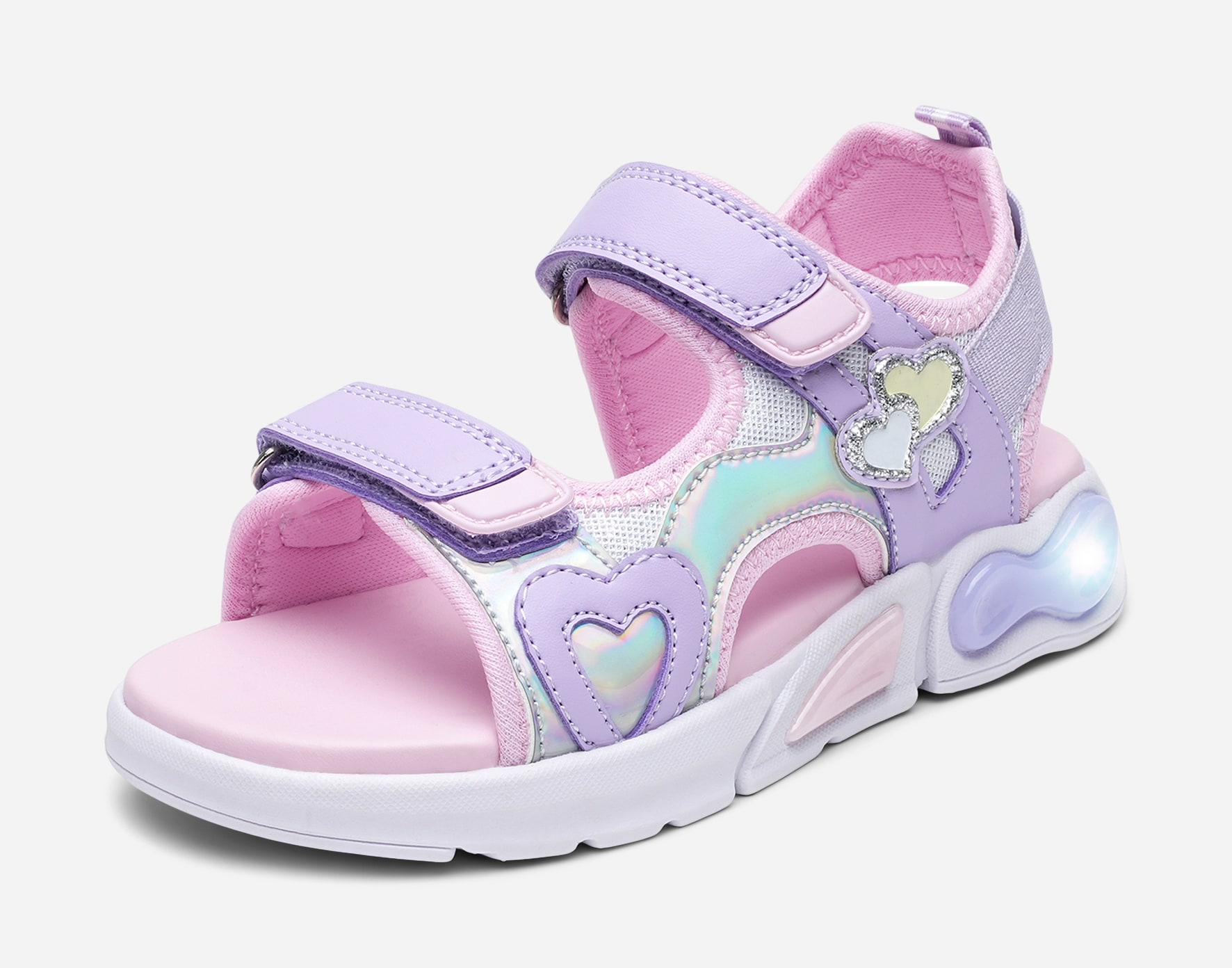 DINSKO, Blinkende sandal Lilla