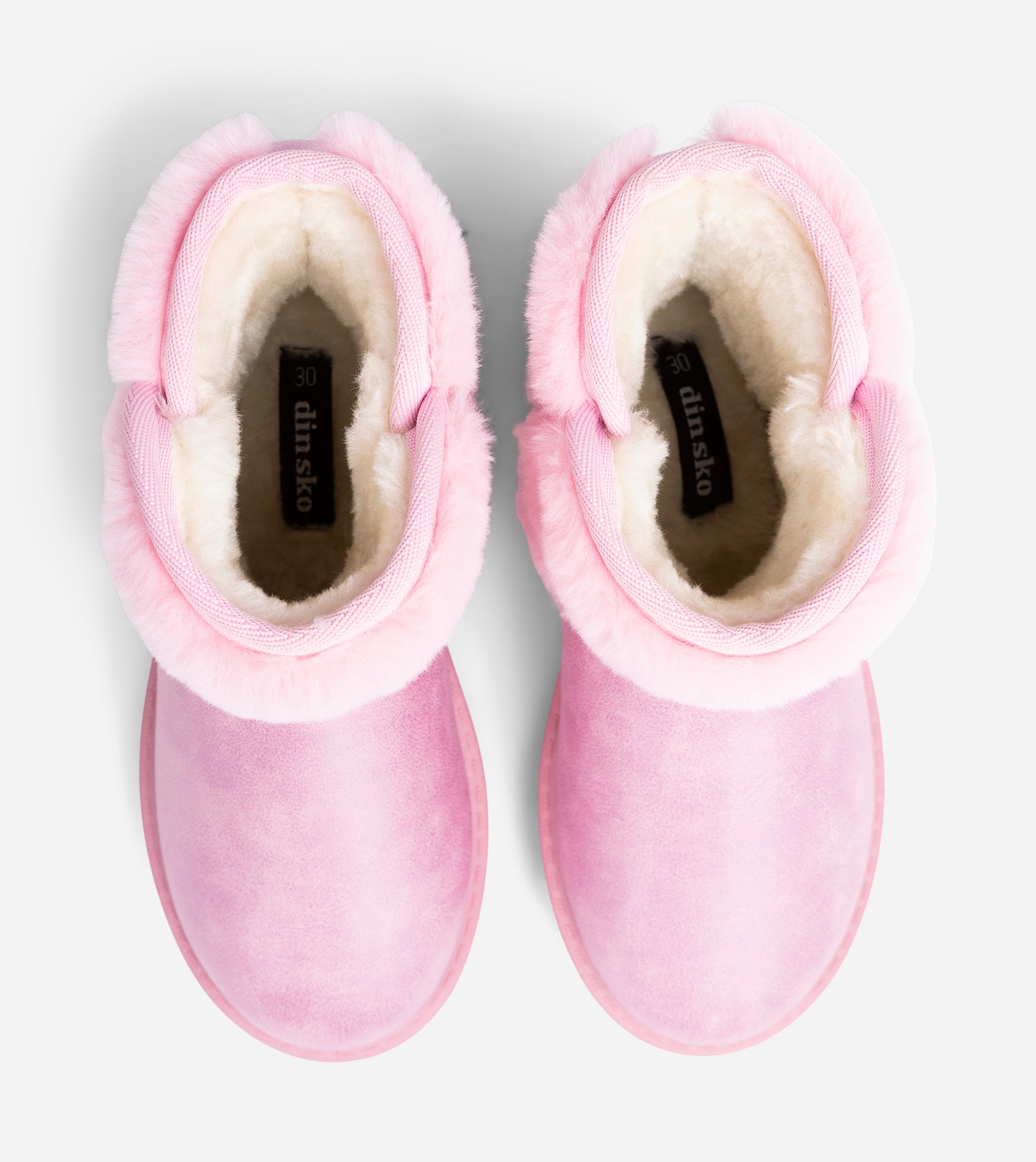 DINSKO, Varmforet boots Rosa