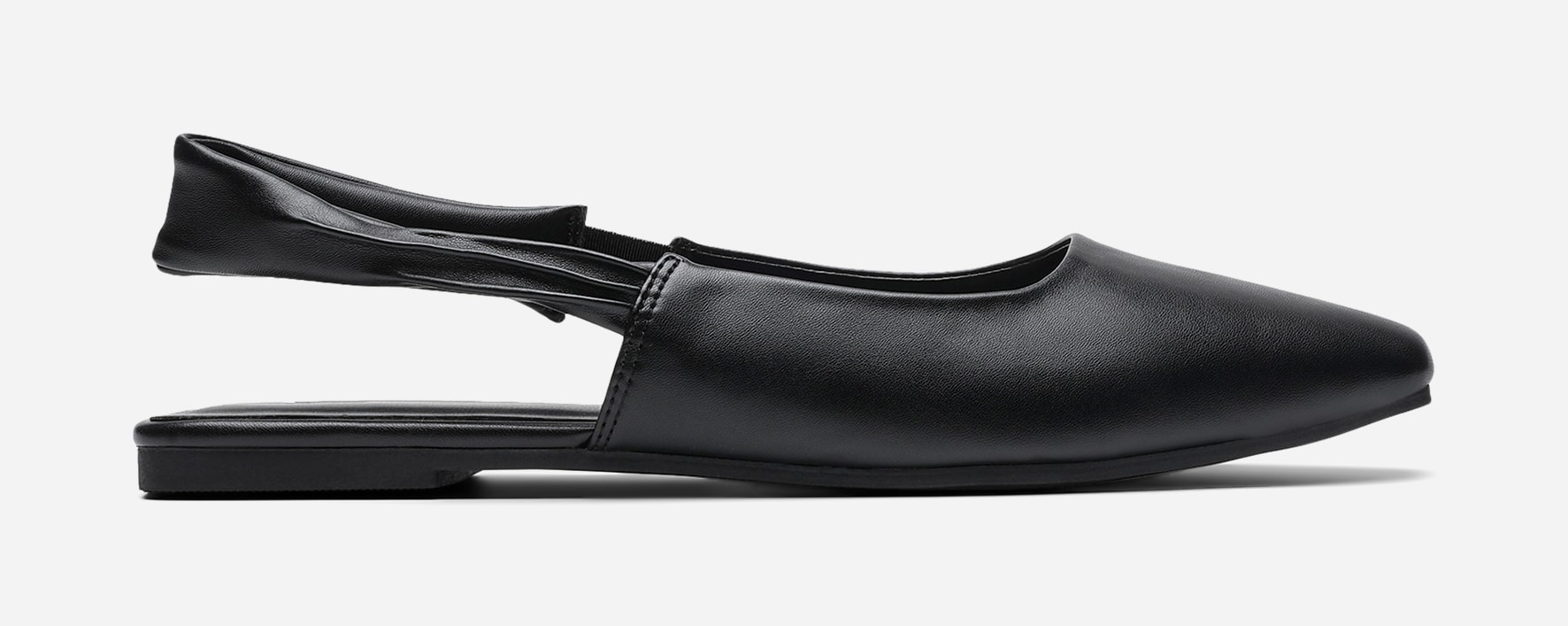XIT, Ballerinasko med slingback Sort