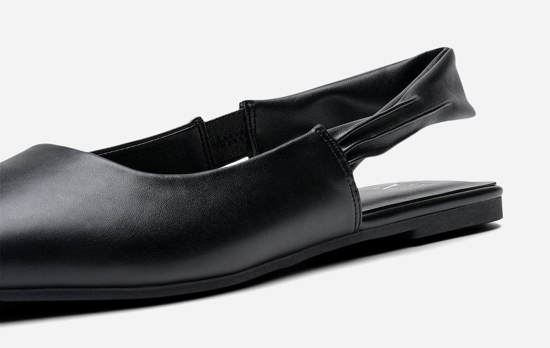 XIT, Ballerinasko med slingback Sort