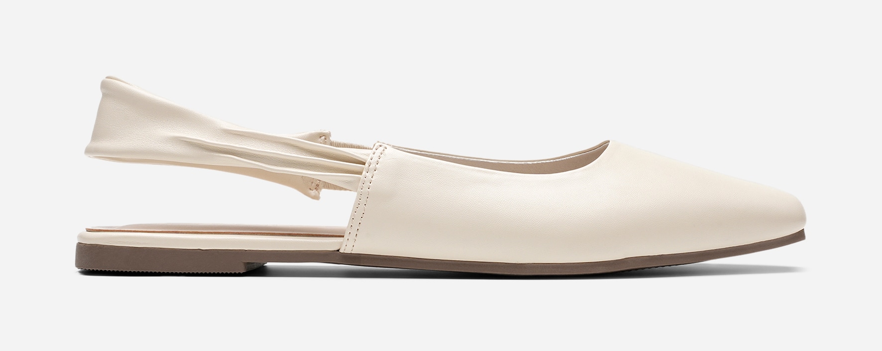 XIT, Ballerinasko med slingback Beige