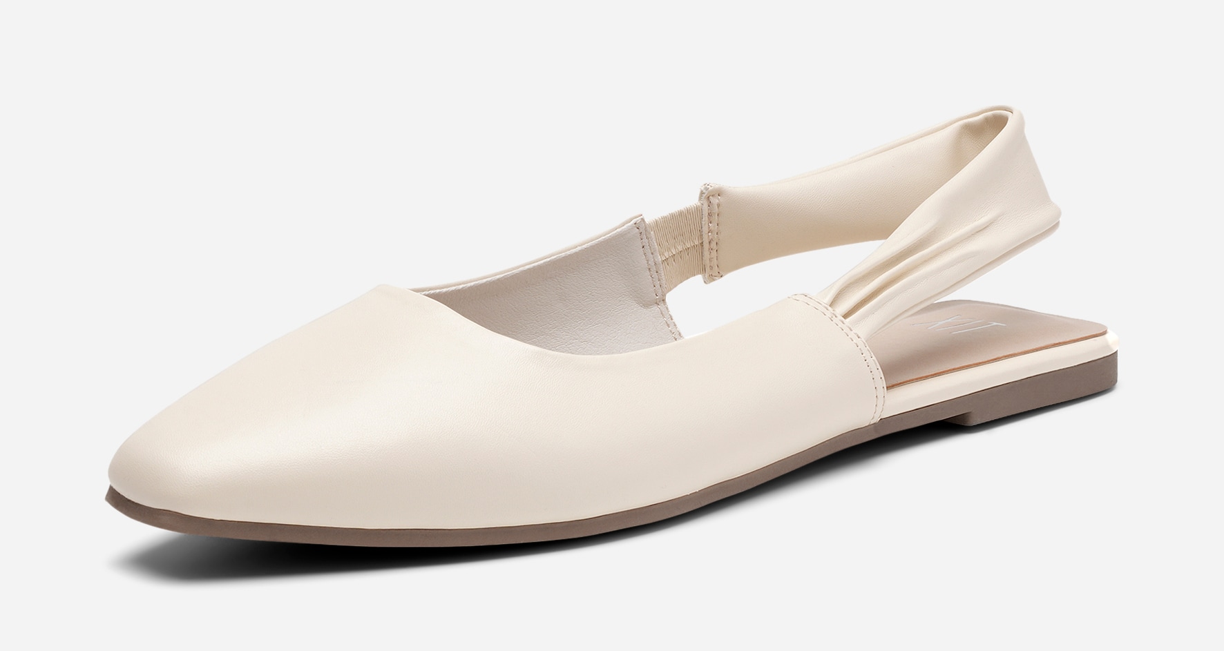 XIT, Ballerinasko med slingback Beige