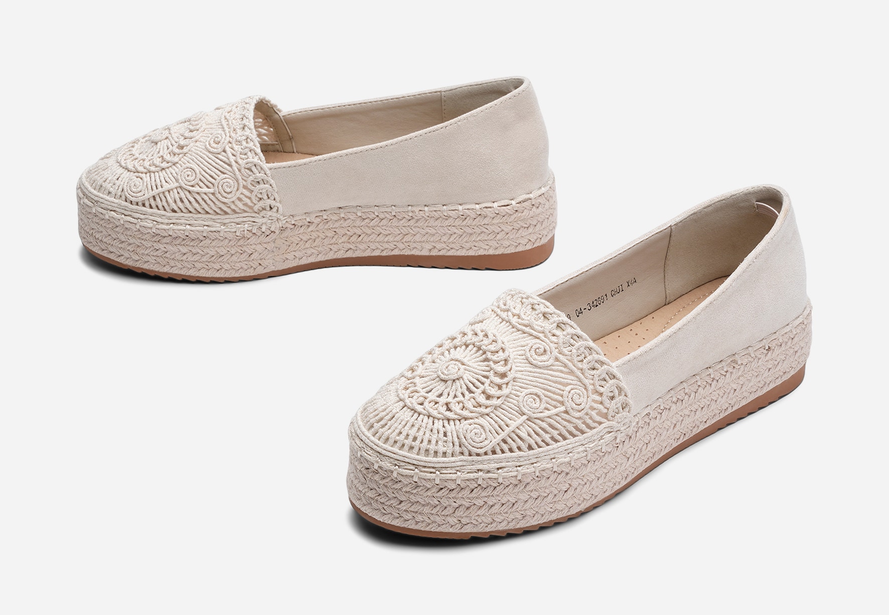 XIT, Espadrillos Hvit