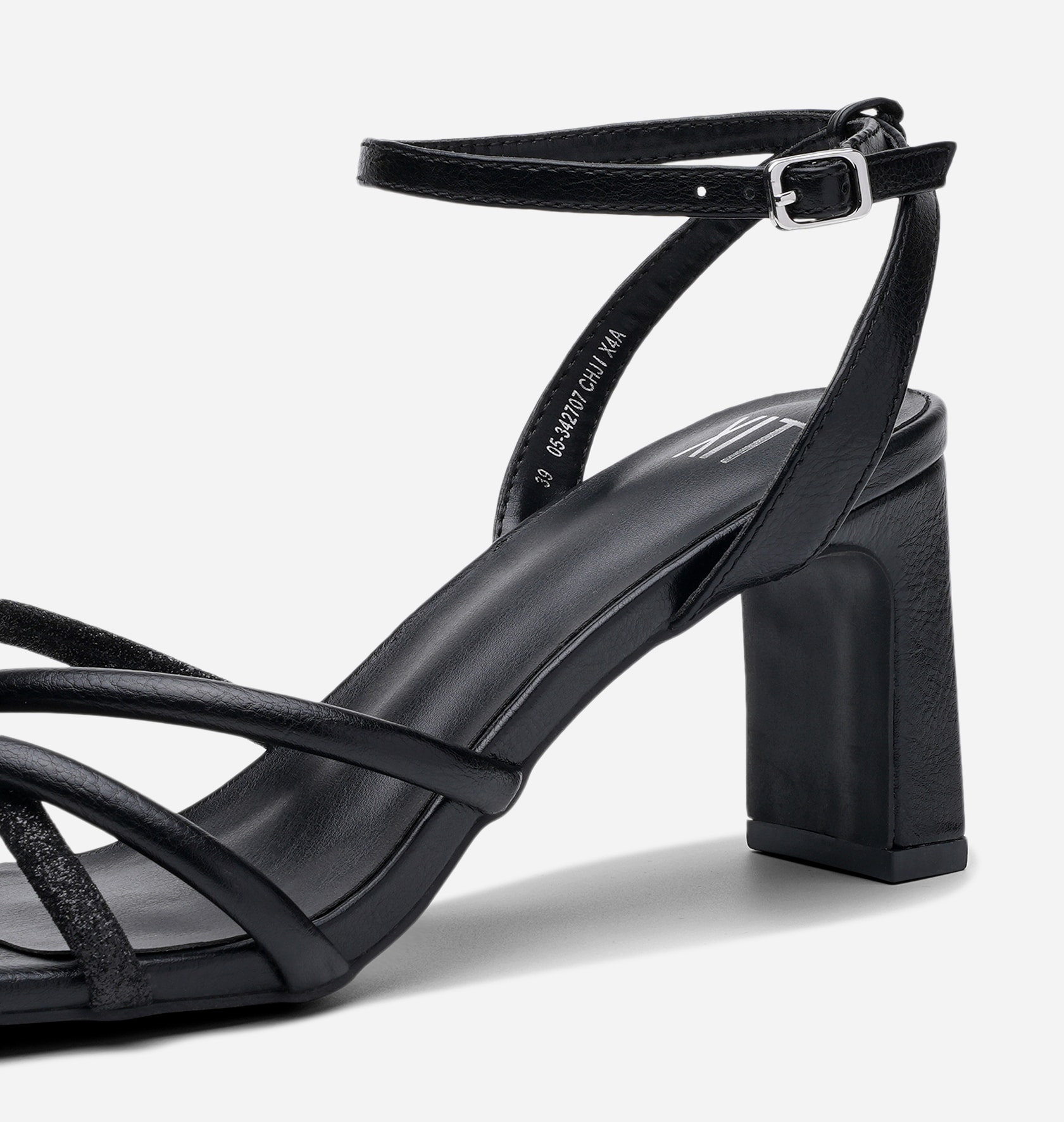 XIT, Sandalett med reimer Sort