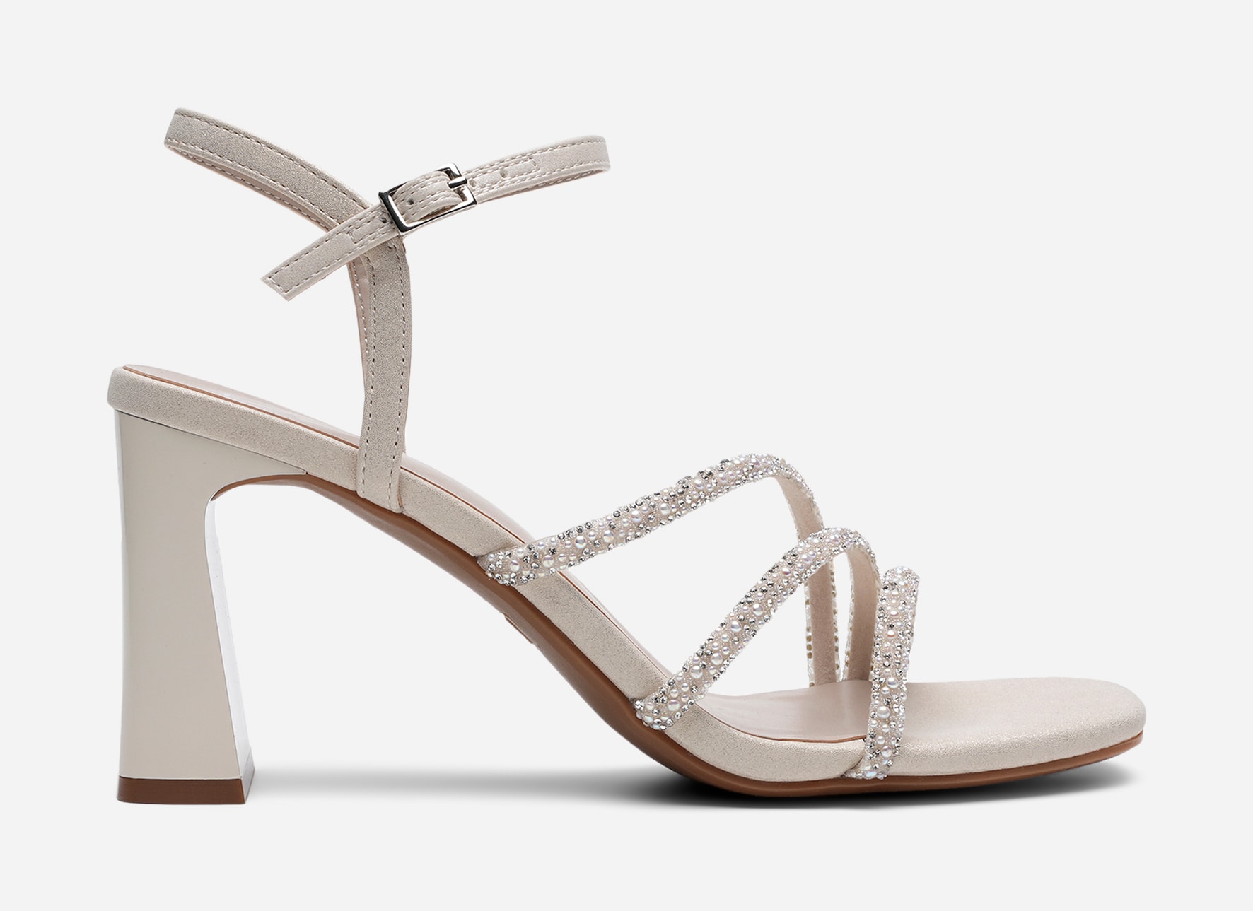 XIT, Sandalett med reimer Beige