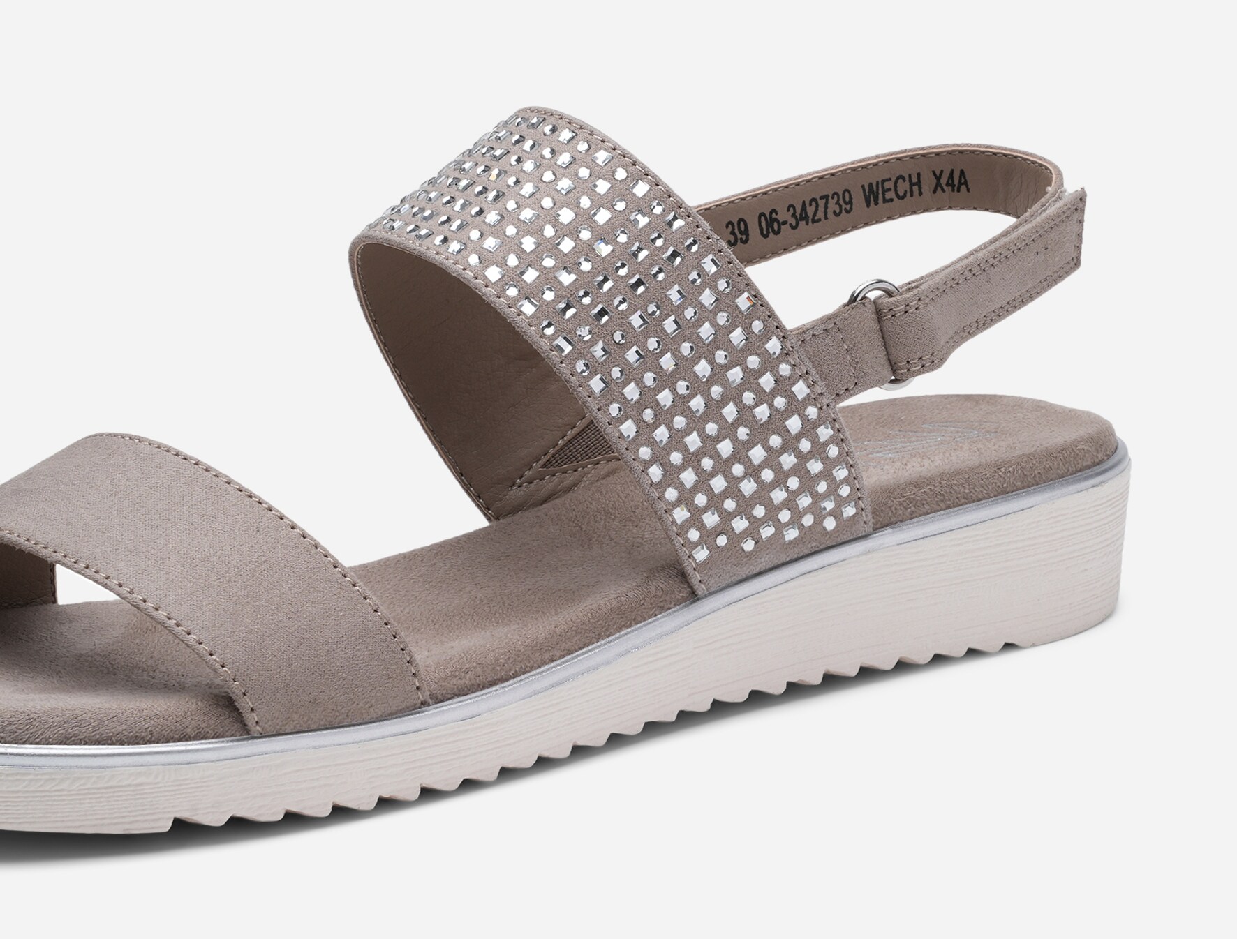 SO ALL, Sandal med reimer Beige