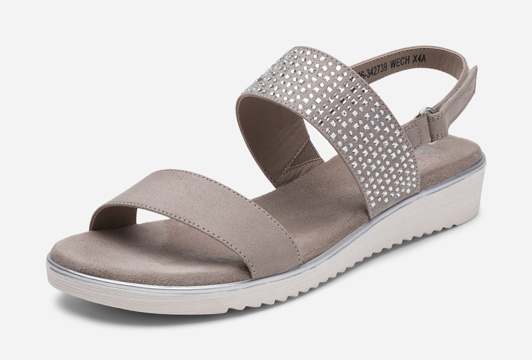 SO ALL, Sandal med reimer Beige