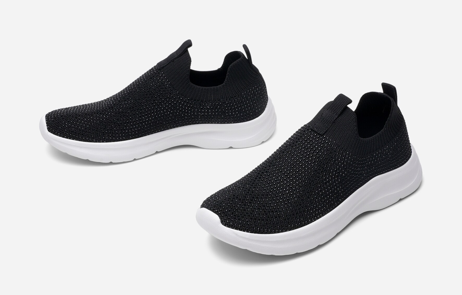 LINEAR, Slip-on sneakers Sort