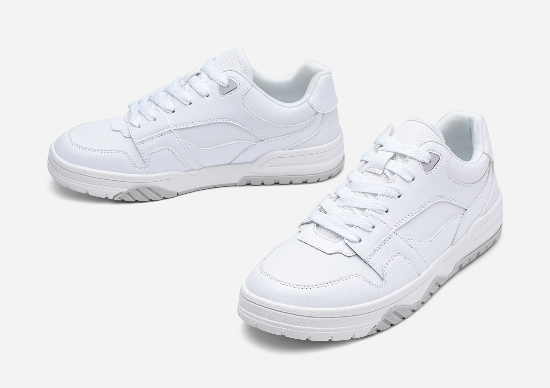 ATTITUDE, Sneakers Hvit