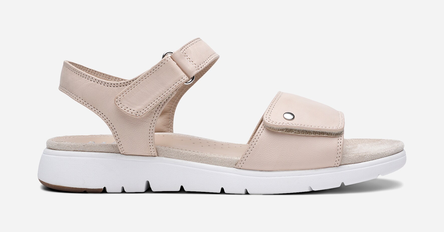 PACE, Sandal med reimer Beige