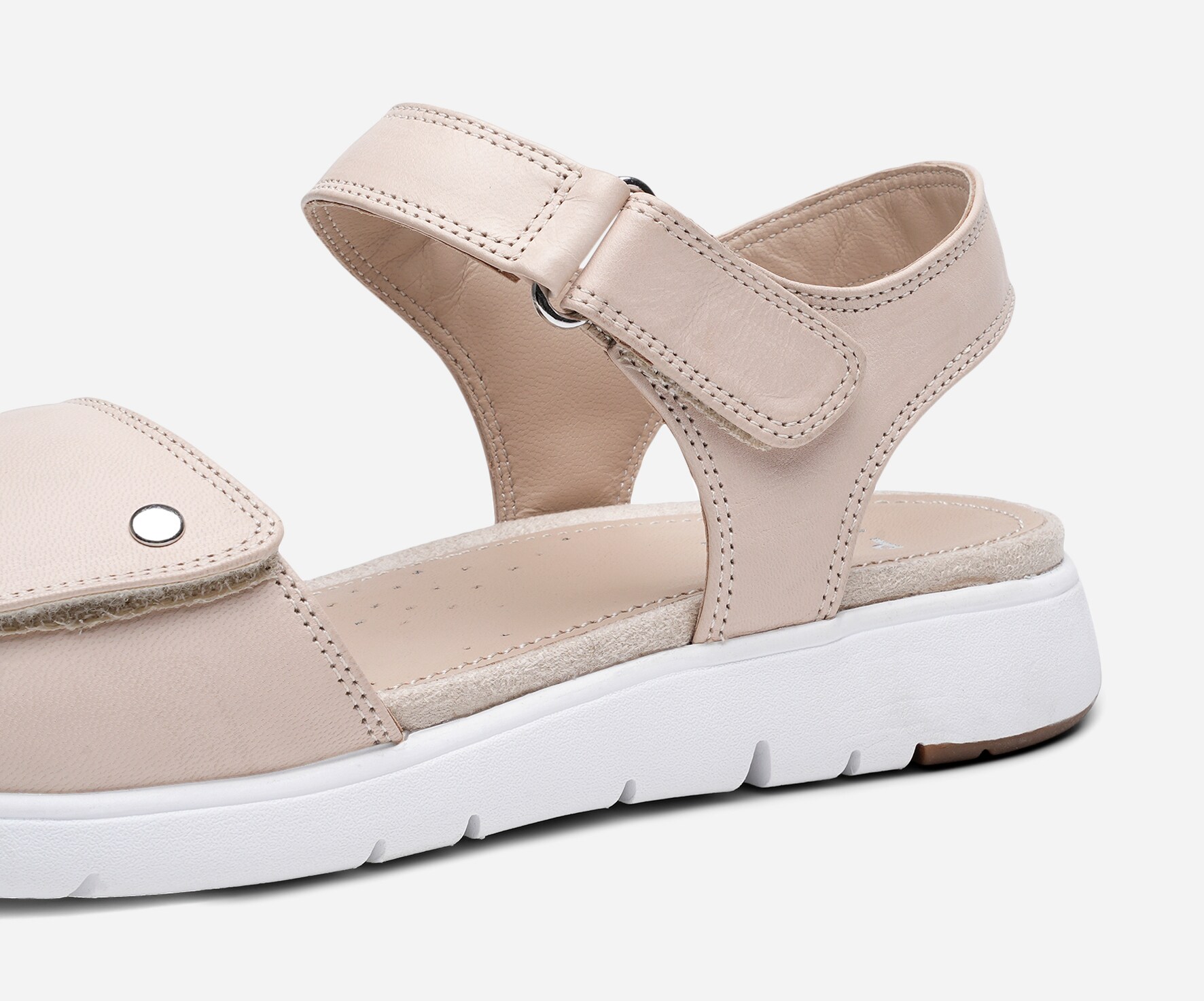 PACE, Sandal med reimer Beige