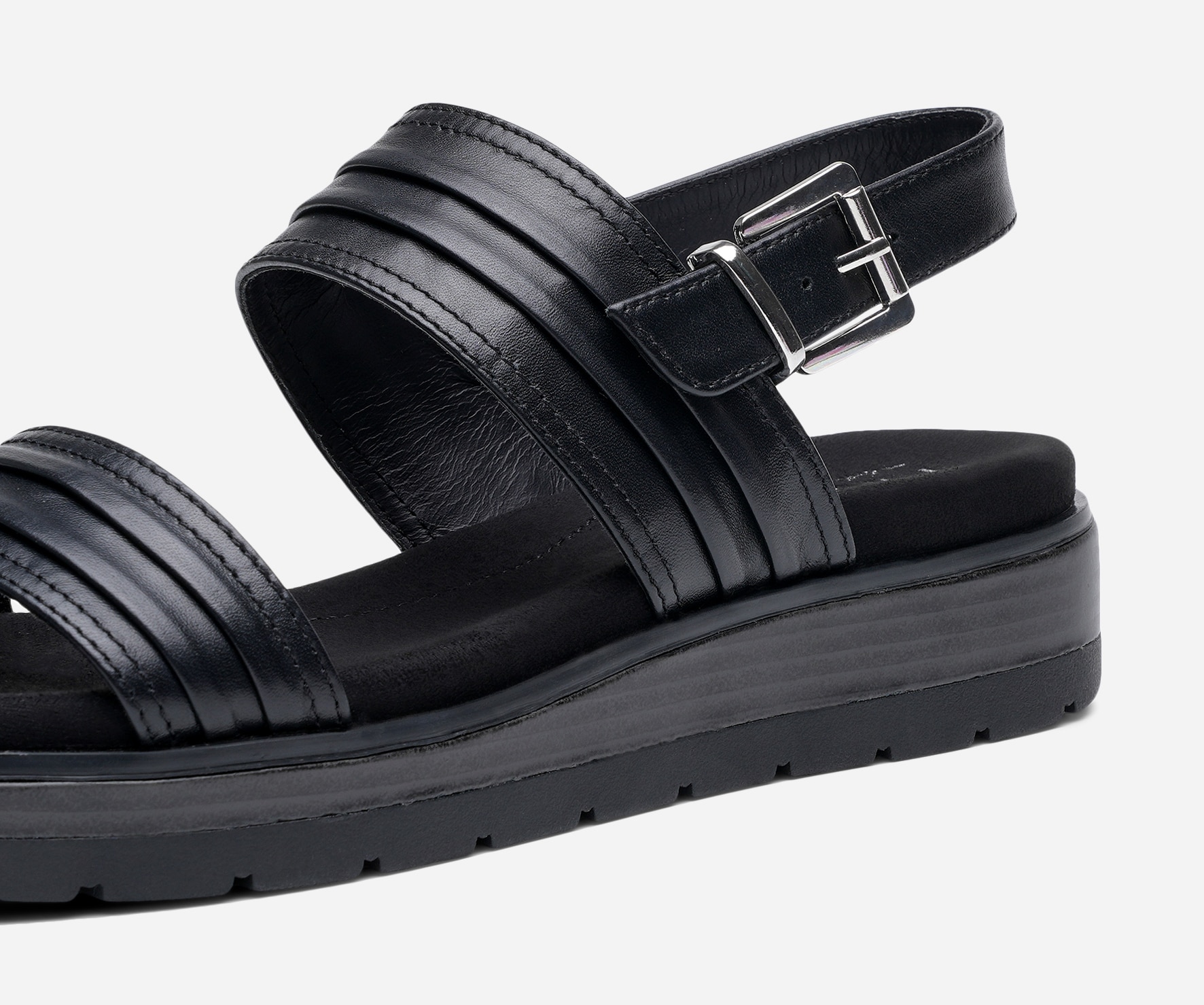 PACE, Sandal med reimer Sort