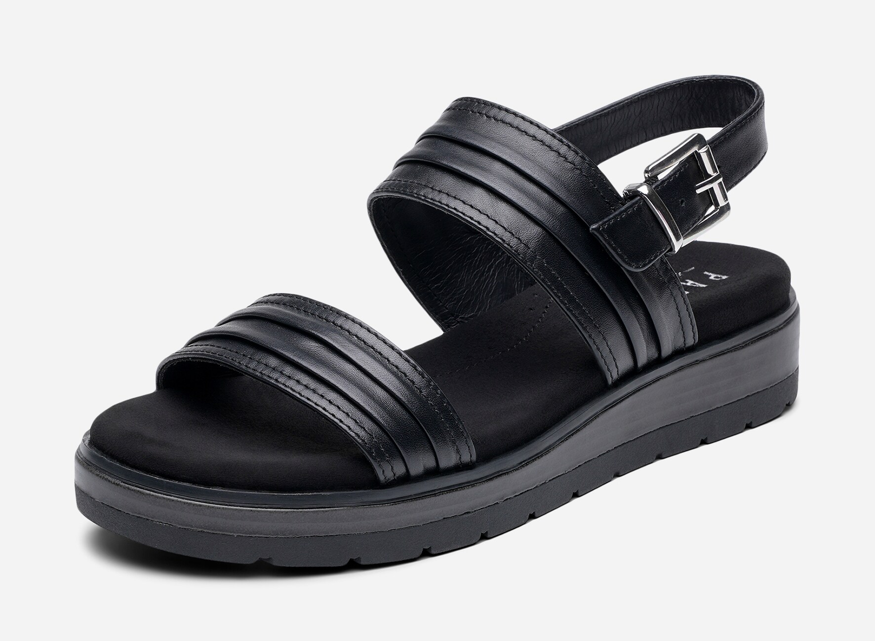 PACE, Sandal med reimer Sort