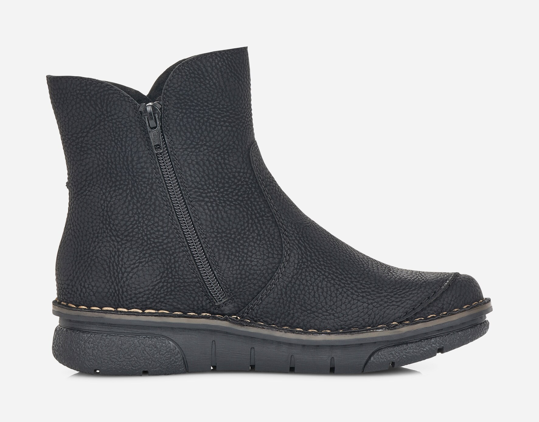 RIEKER, Varmforet boots Sort