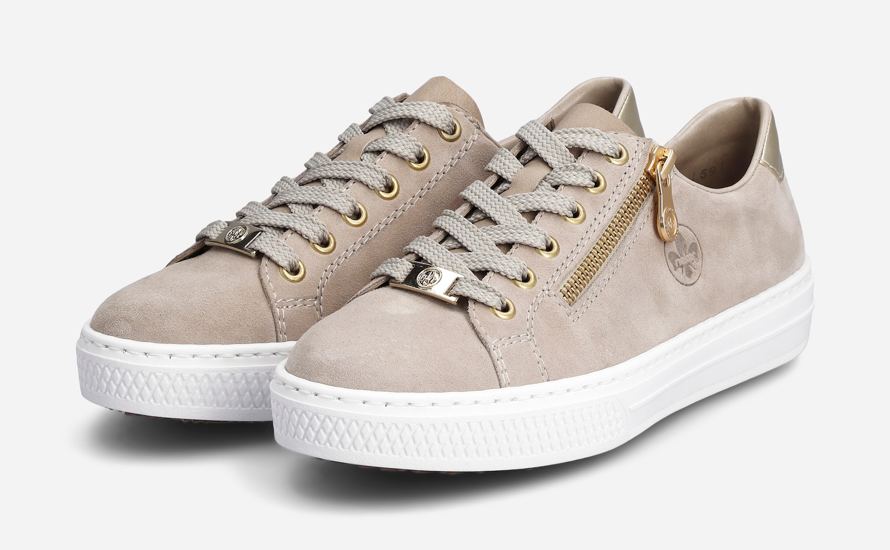 RIEKER, Sneakers Beige