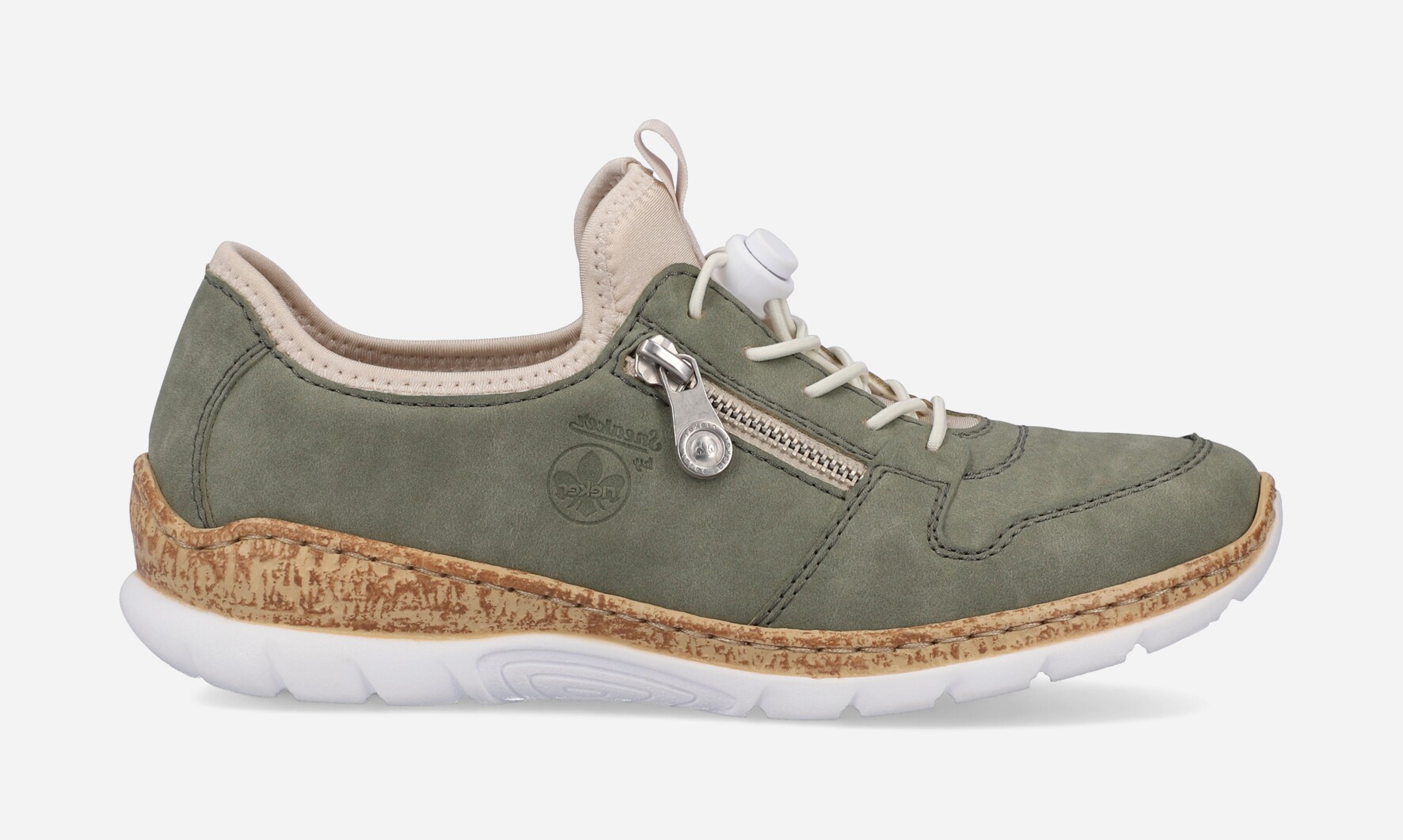 RIEKER, Sneakers Grønn