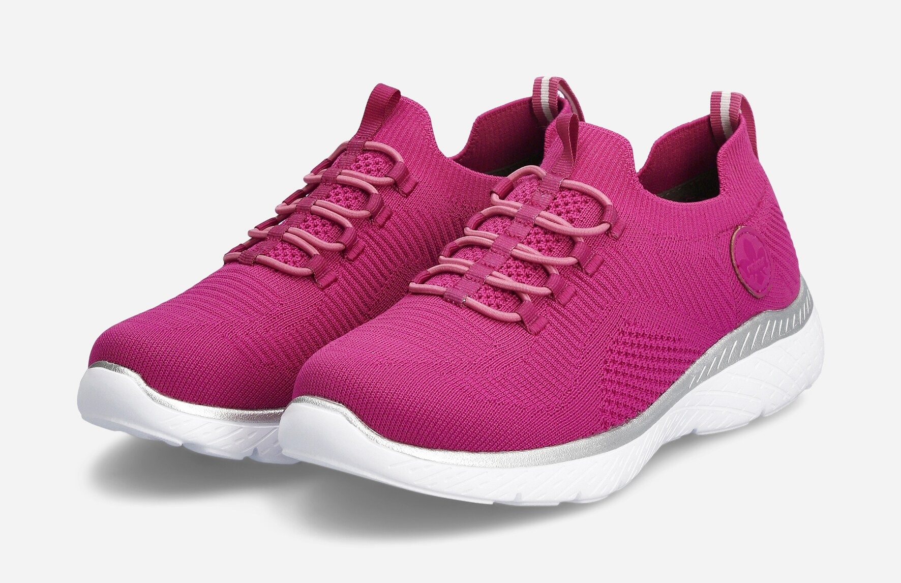 RIEKER, Sock sneakers Rød