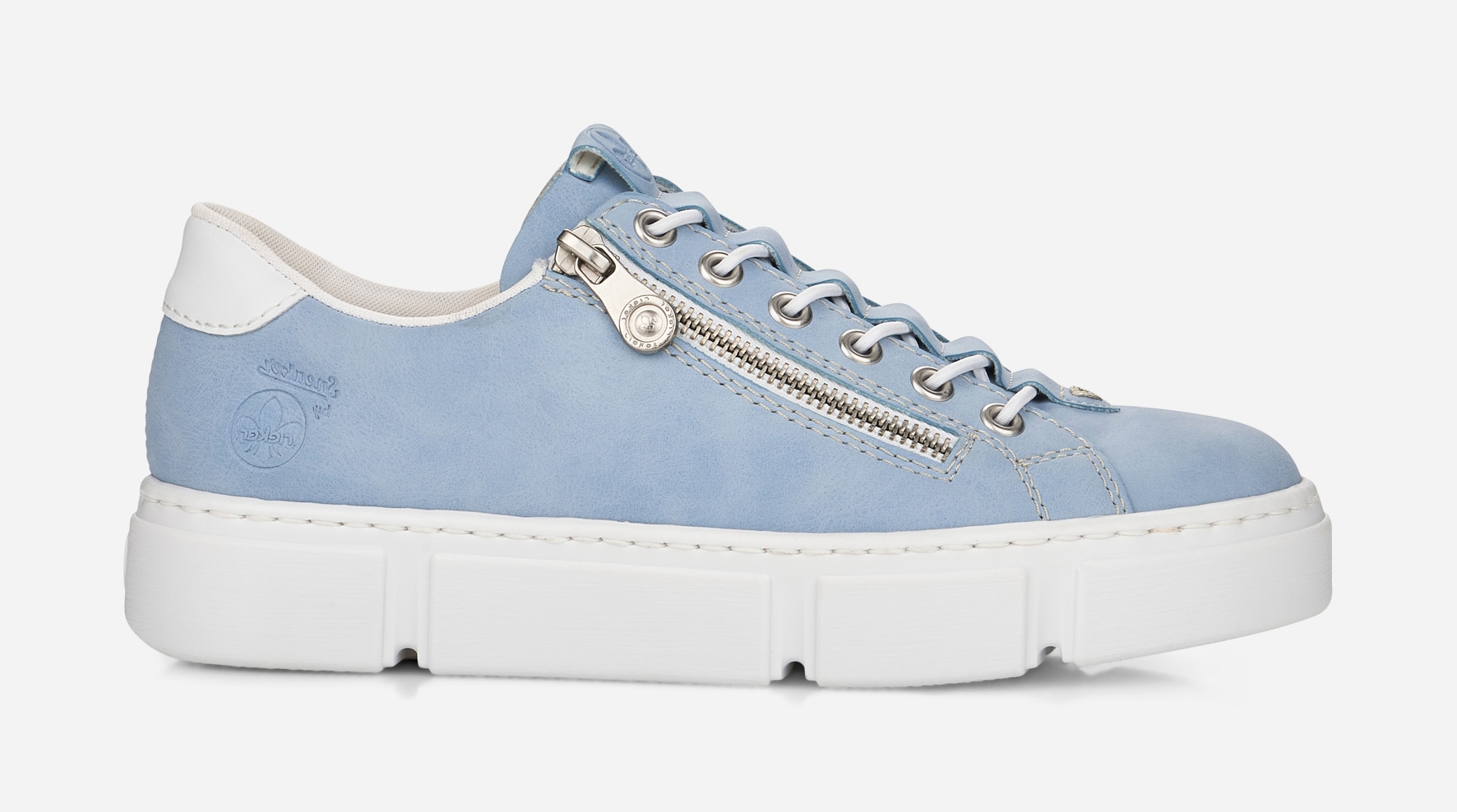 RIEKER, Sock sneakers Blå
