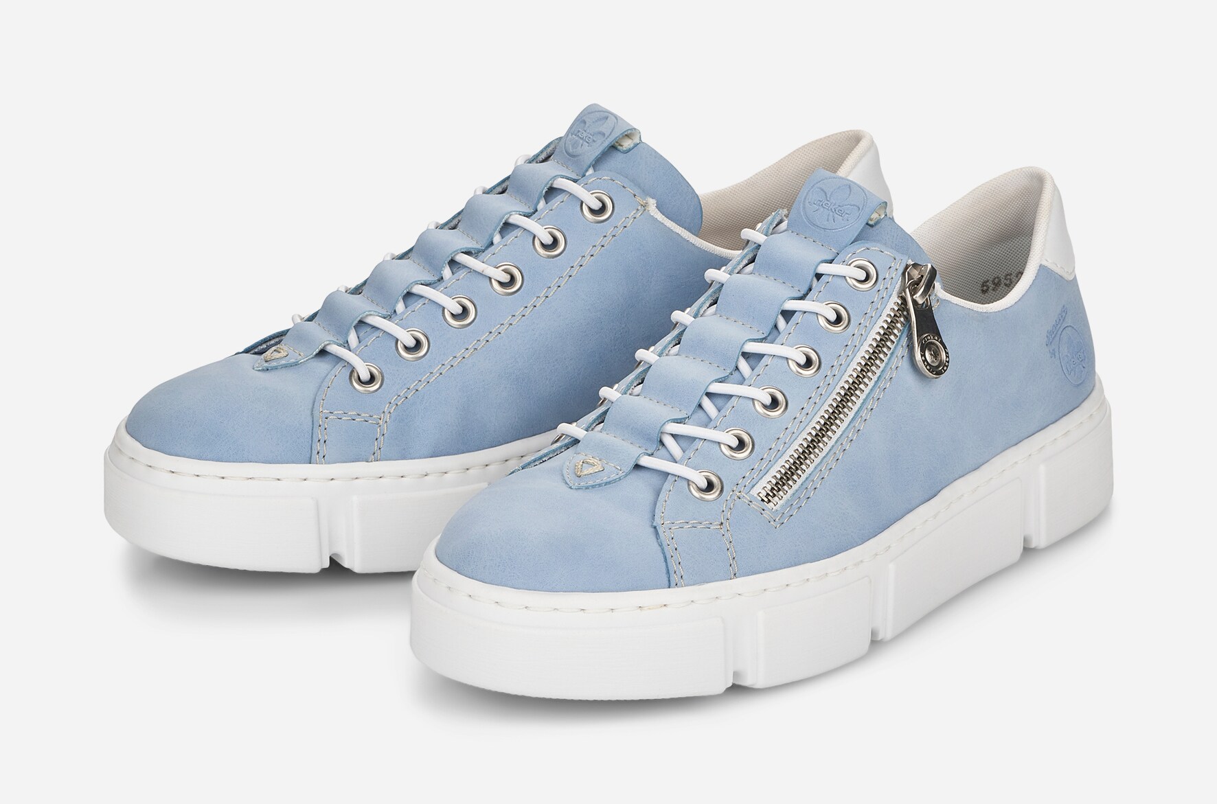 RIEKER, Sock sneakers Blå