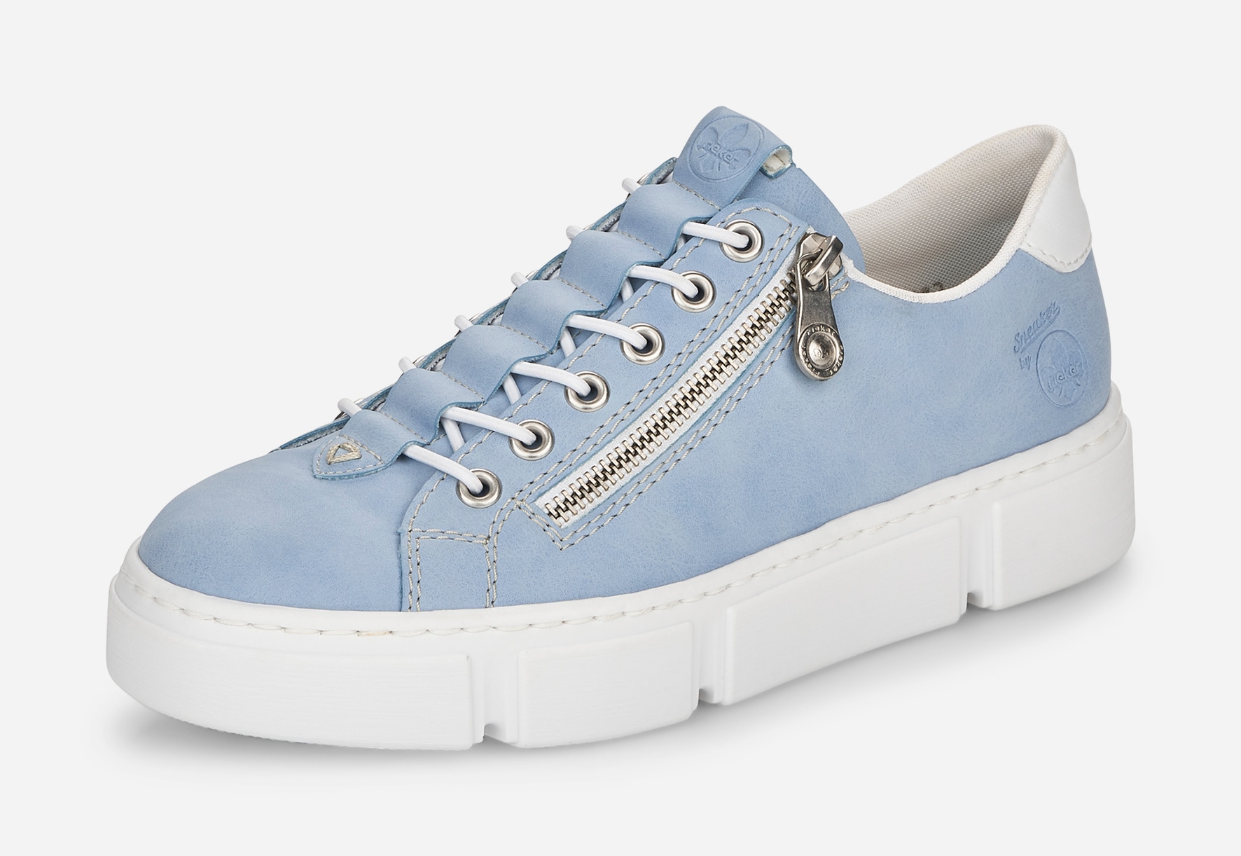 RIEKER, Sock sneakers Blå