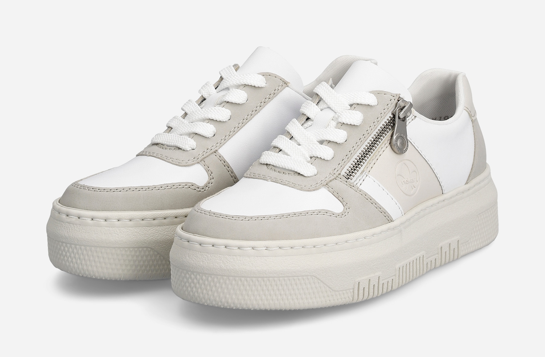 RIEKER, Sneakers Hvit