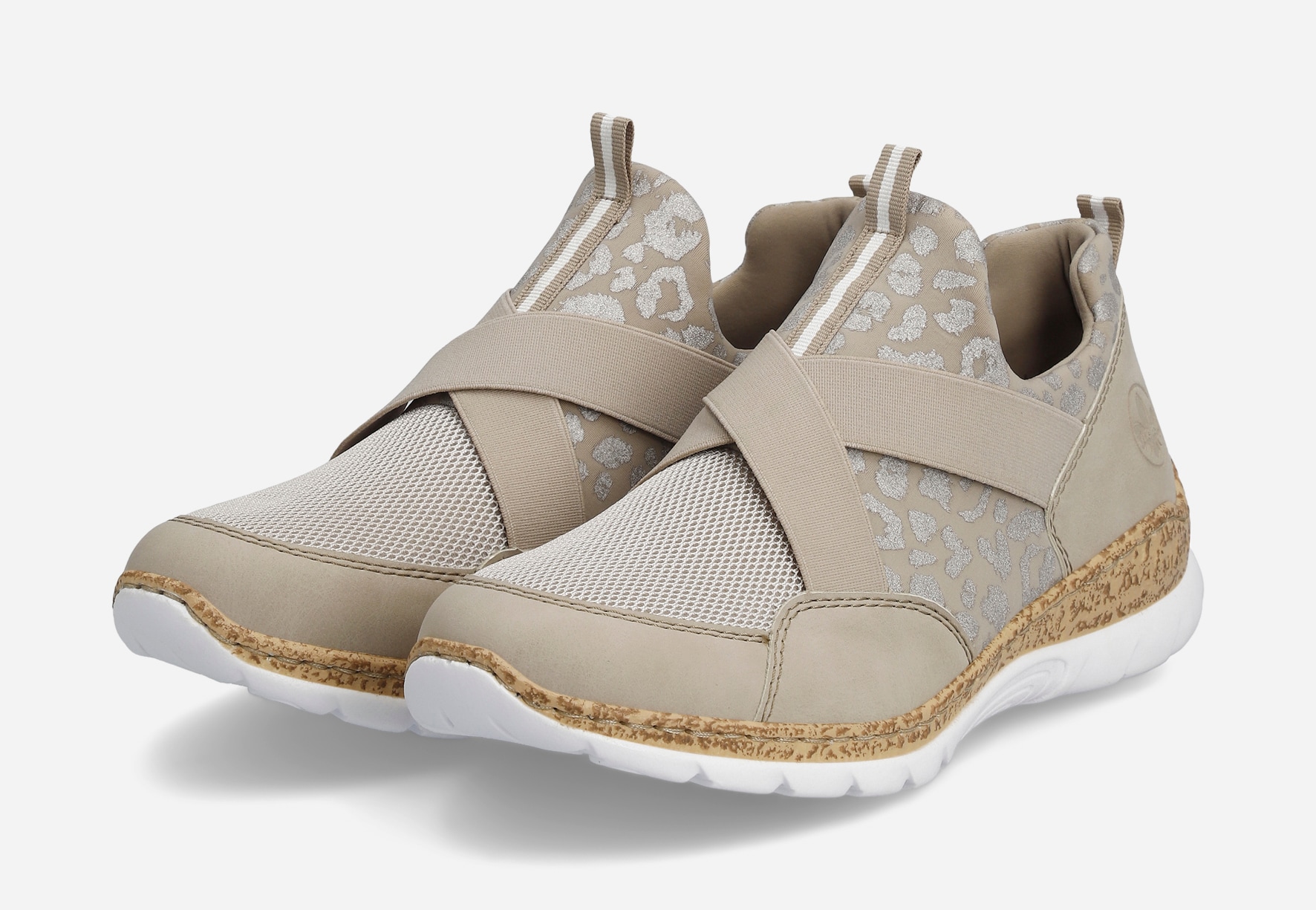 RIEKER, Sneakers Beige