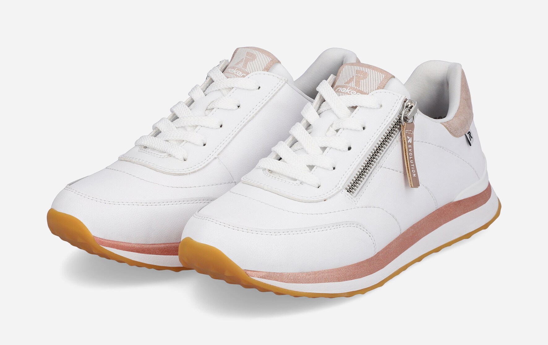 RIEKER, Sneakers Hvit