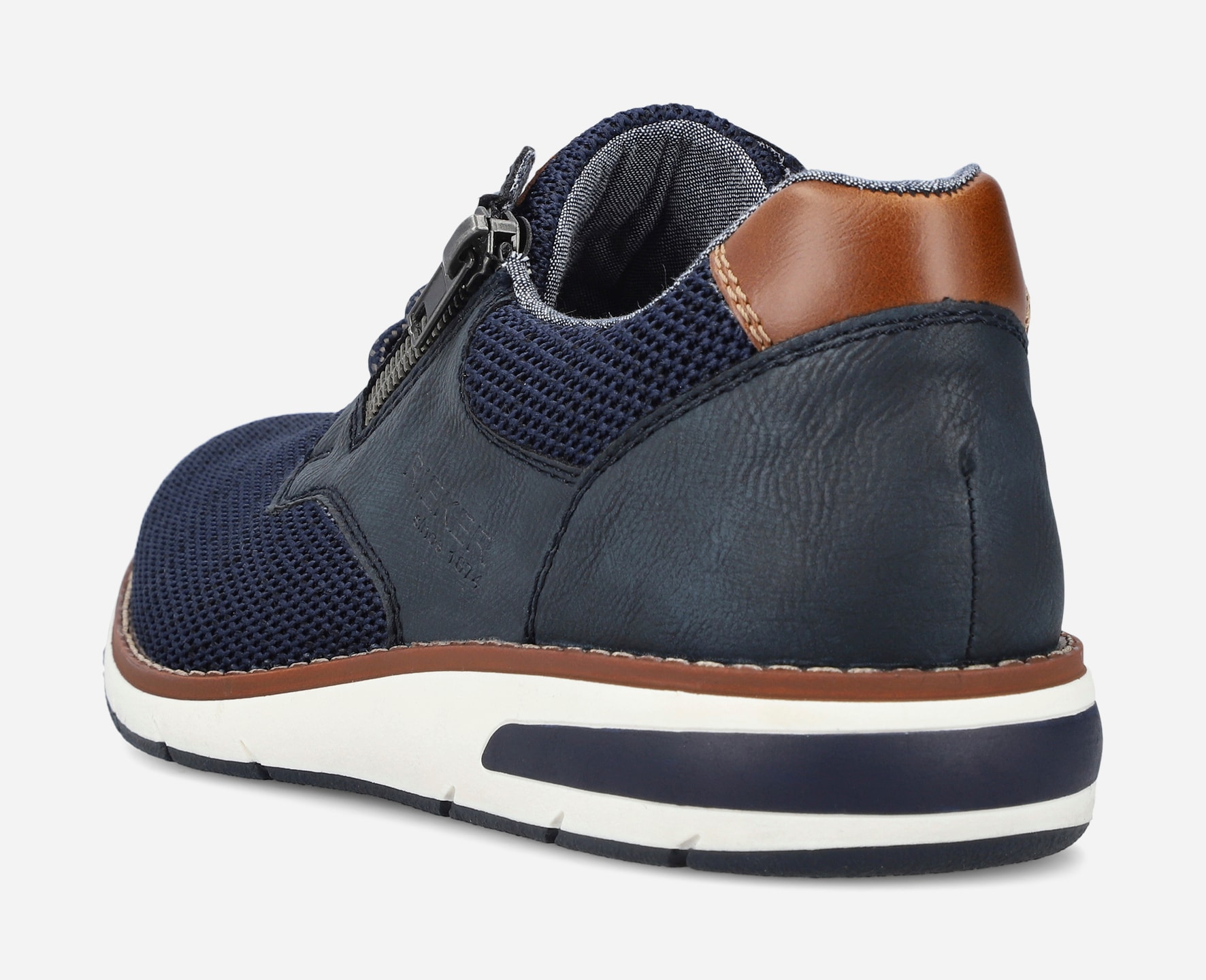 RIEKER, Snøresko Blå