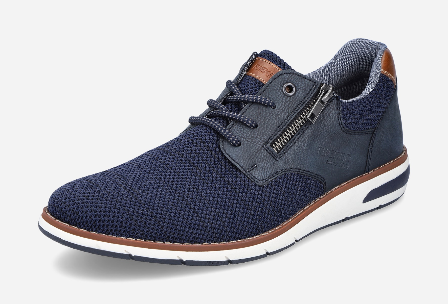 RIEKER, Snøresko Blå