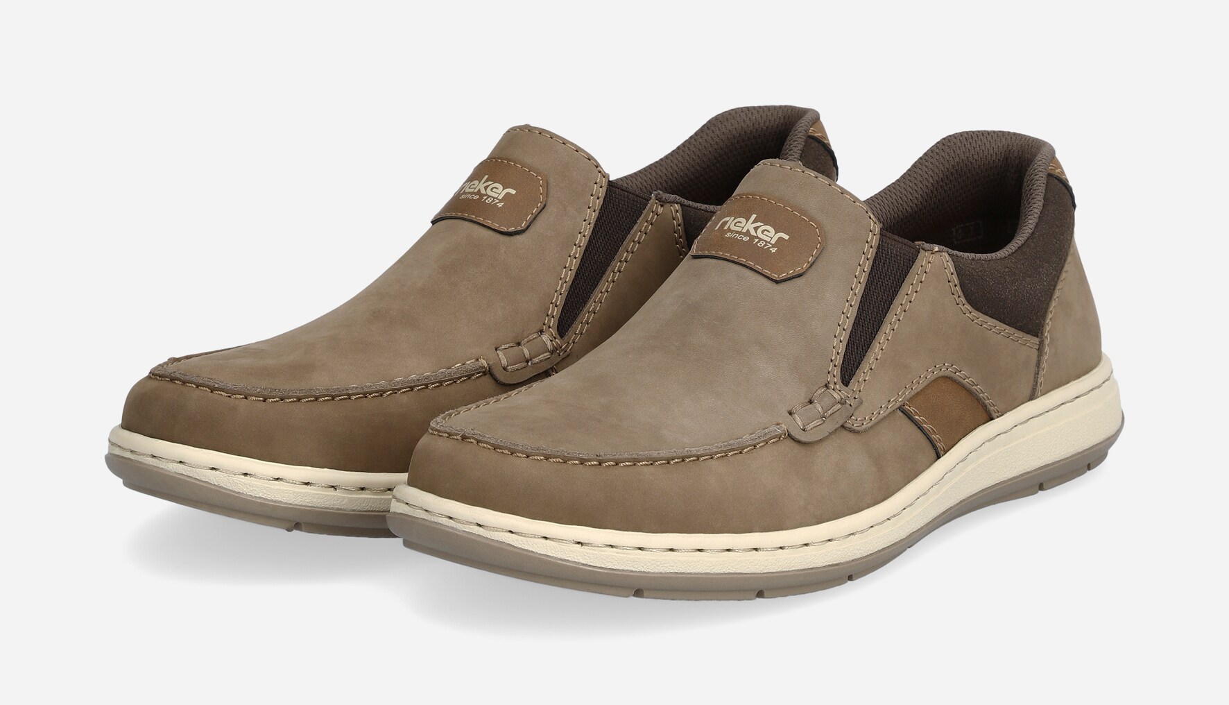 RIEKER, Loafers Brun