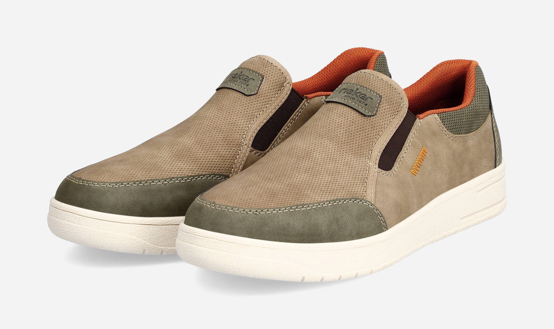 RIEKER, Sneakers Brun