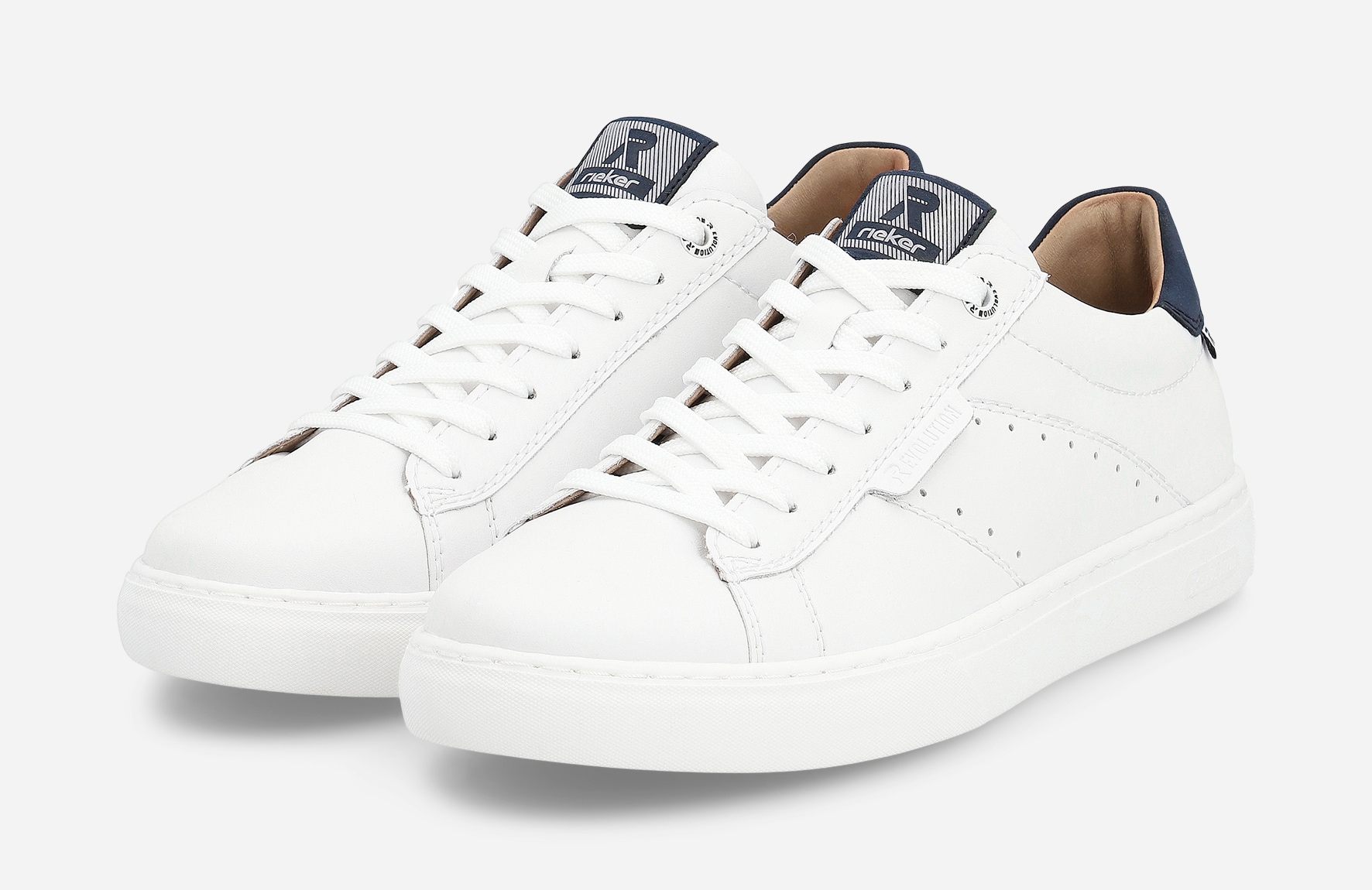 RIEKER, Sneakers Hvit