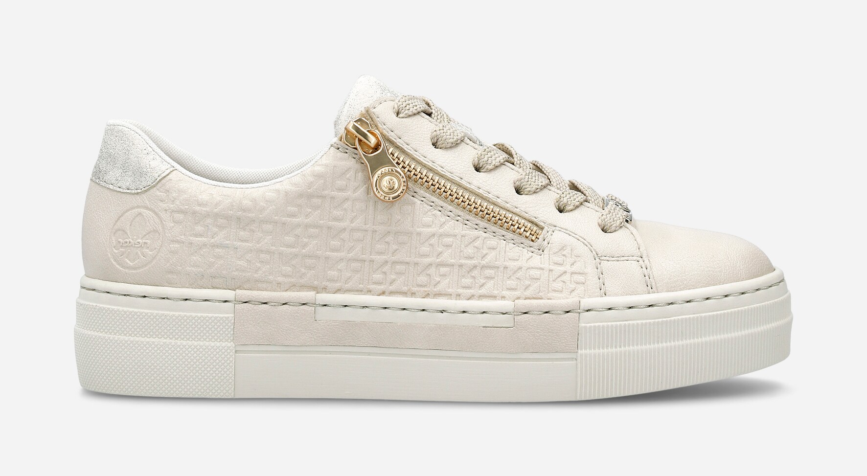 RIEKER, Sneakers Beige