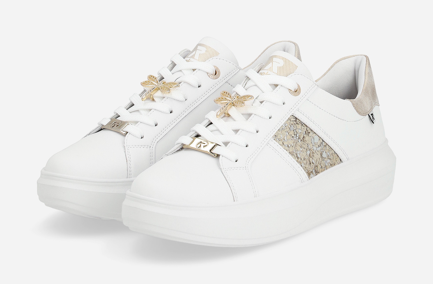 RIEKER, Sneakers Hvit