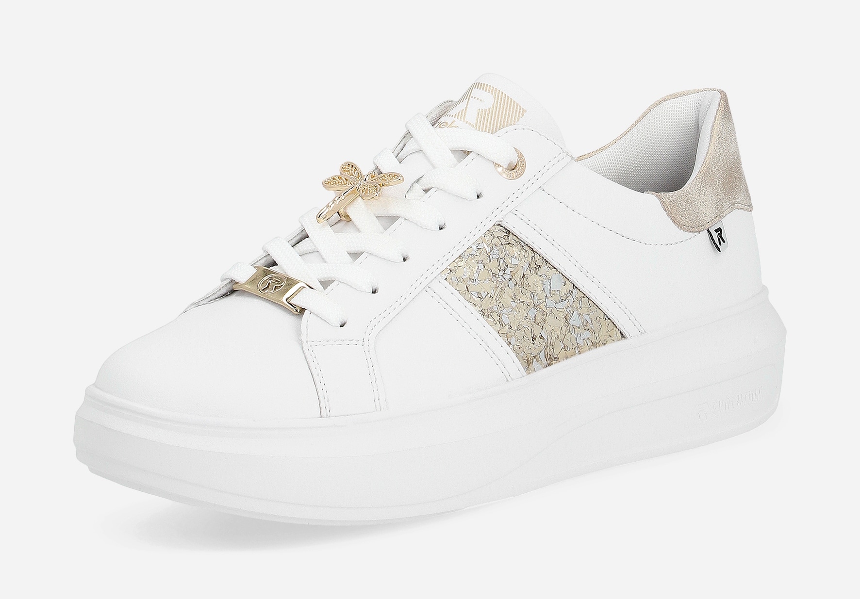 RIEKER, Sneakers Hvit