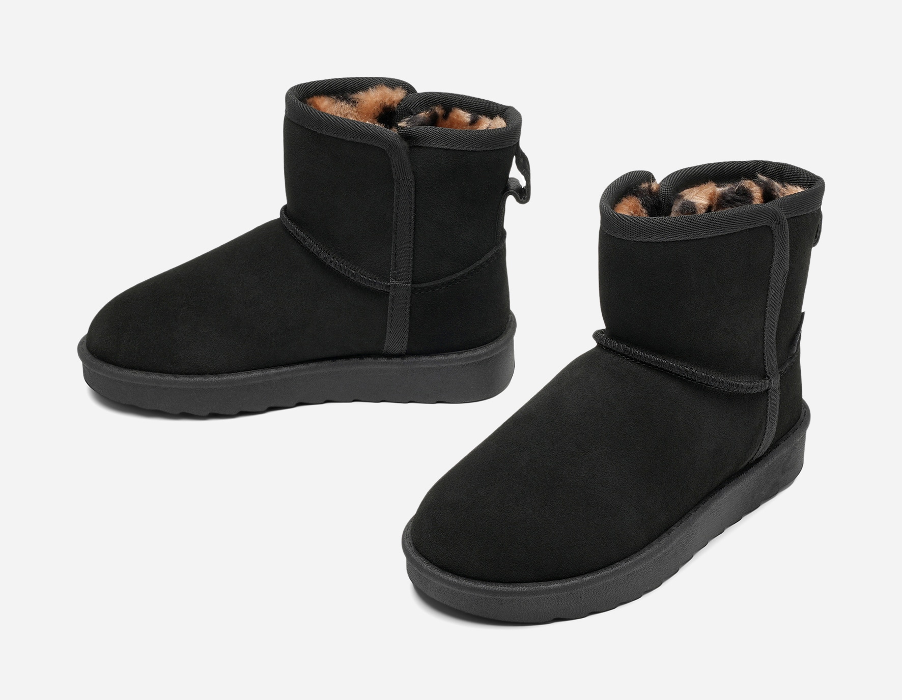 LINEAR, Varmforet boots, waterproof Sort