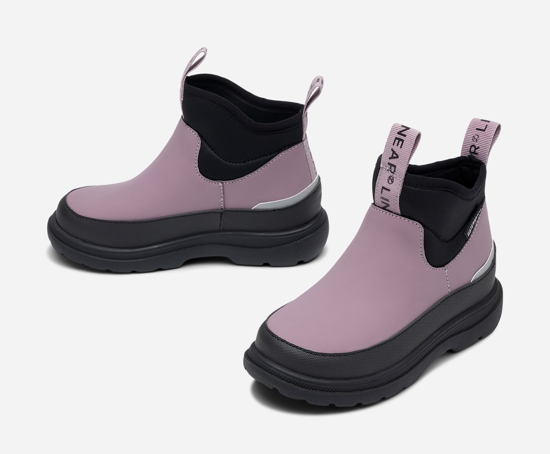DINSKO, Fleeceforet boots waterproof Lilla
