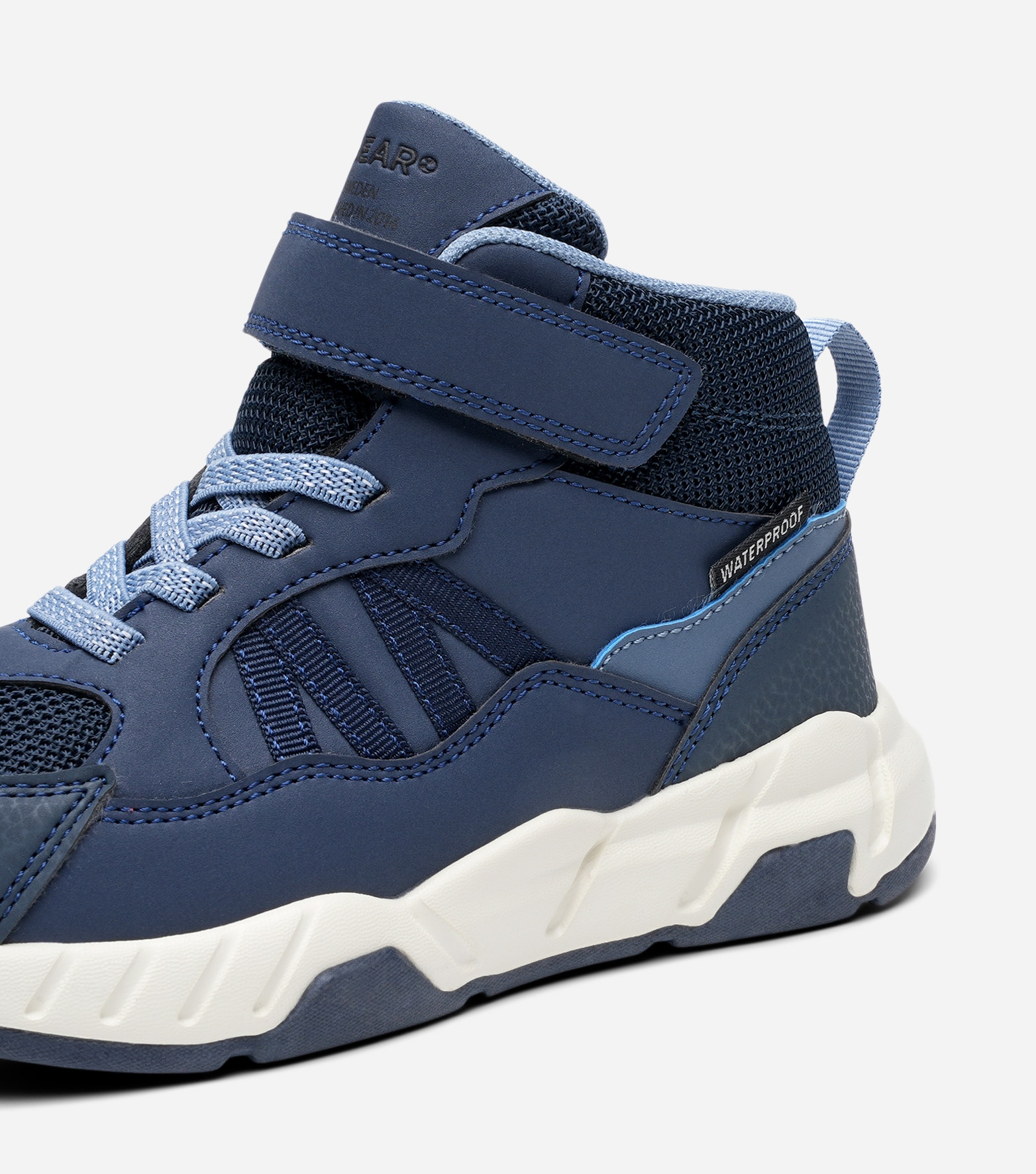 LINEAR, Høye sneakers, waterproof Blå