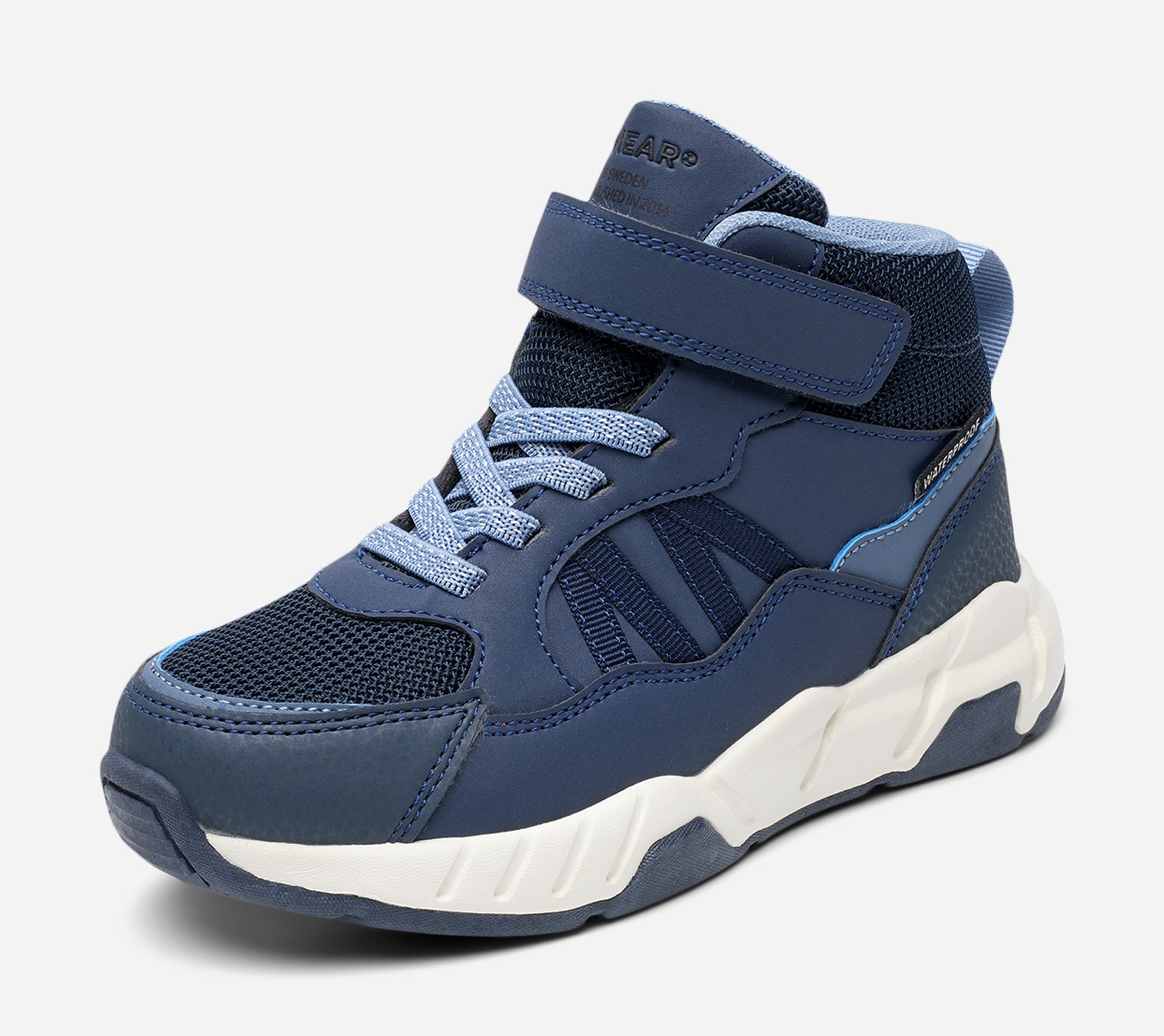 LINEAR, Høye sneakers, waterproof Blå