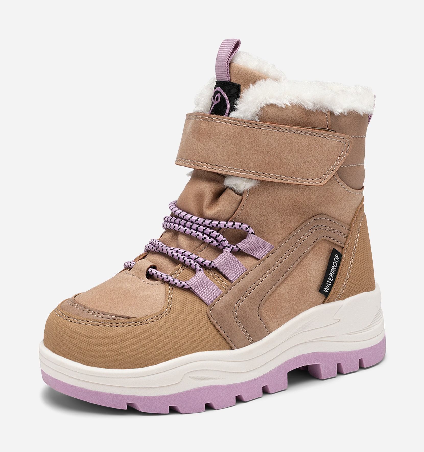 LINEAR, Varmforet skolett waterproof Beige