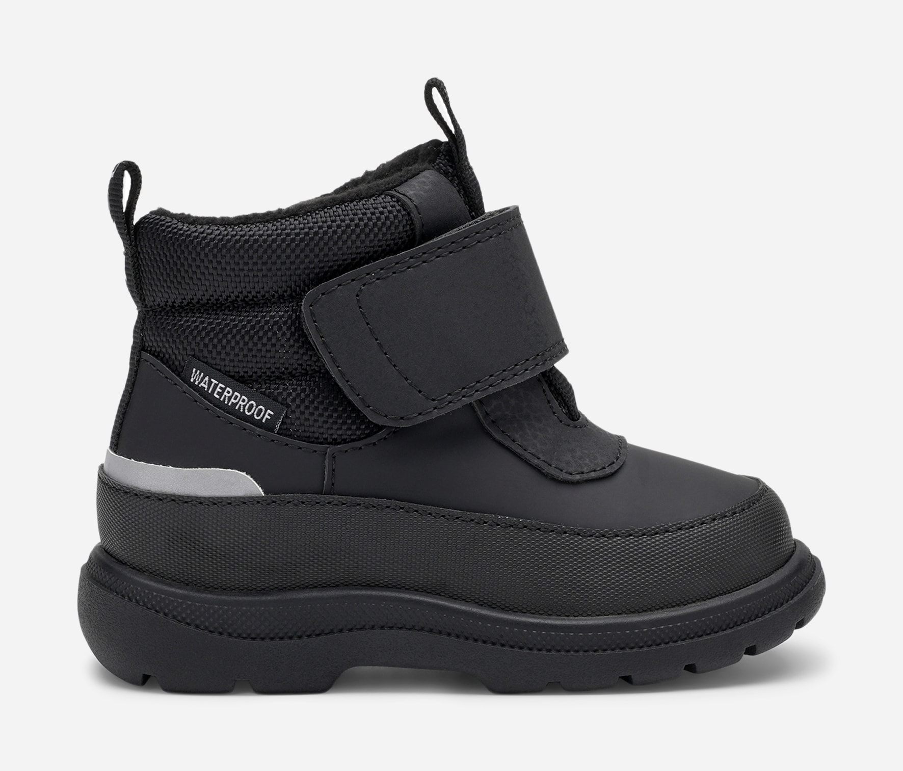 LINEAR, Fleeceforet boots waterproof Sort