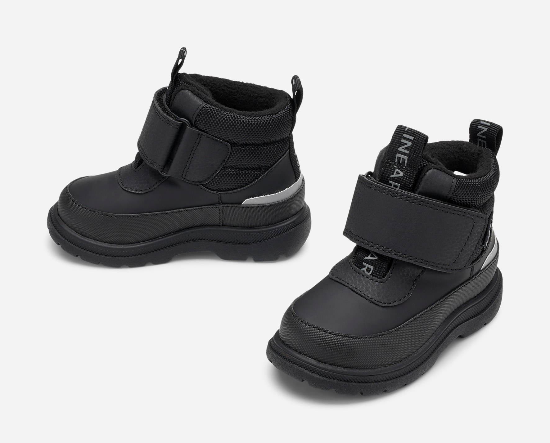 LINEAR, Fleeceforet boots waterproof Sort