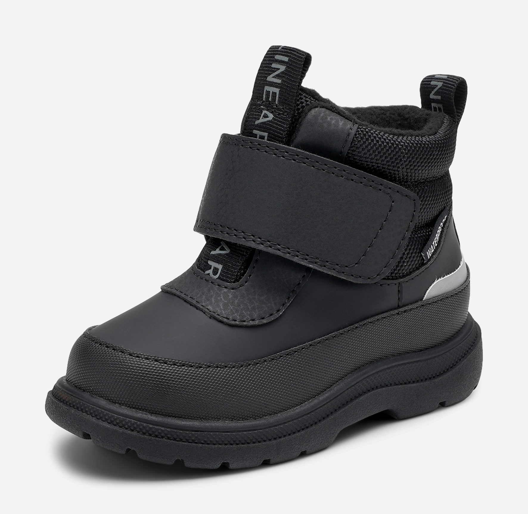 LINEAR, Fleeceforet boots waterproof Sort