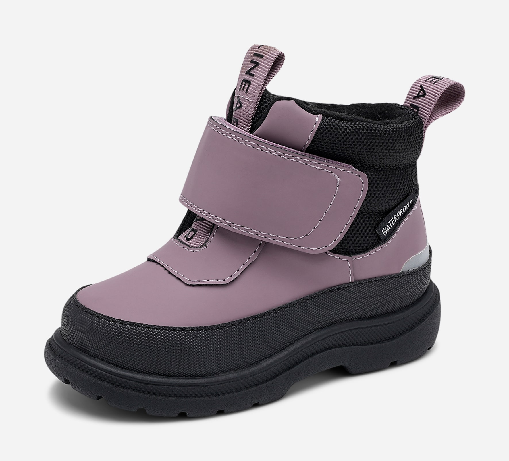 LINEAR, Fleeceforet boots waterproof Lilla