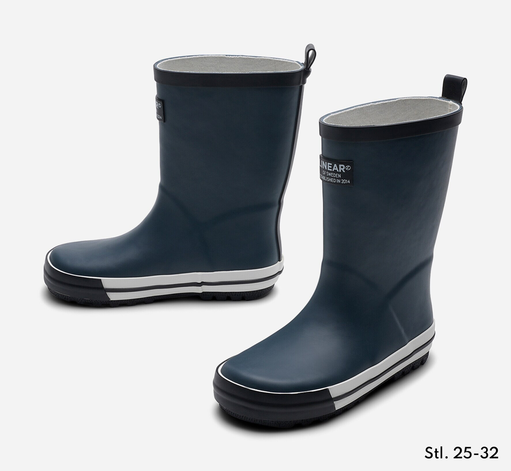 LINEAR, Gummistøvler Blå